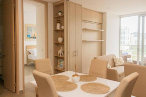 Cozy apartment next to the beach!